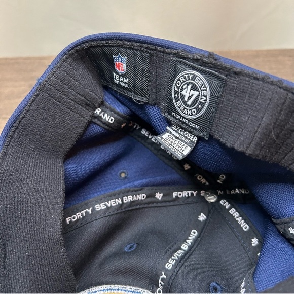 Los Angeles Chargers Navy Blue ‘47 Brand Cap - Picture 4 of 4